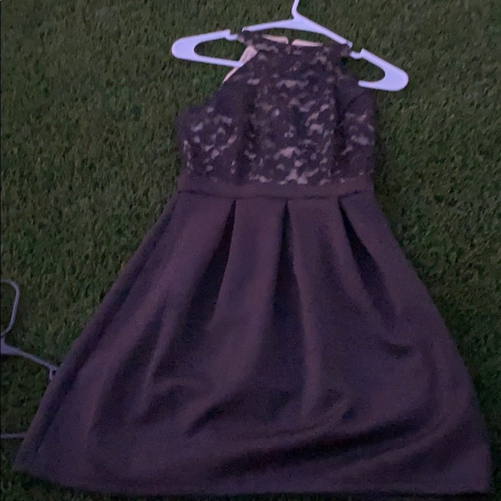 Black dress.
